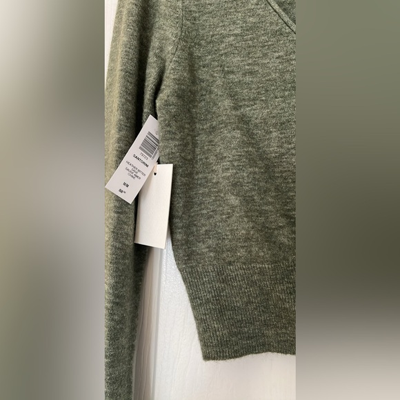 Aritzia Wilfred Sage Green Knit Sweater - Picture 2 of 3